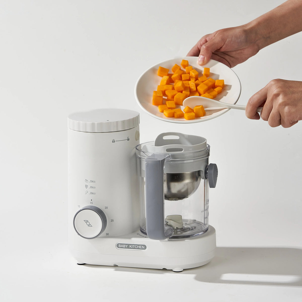 Baby Food Processor - محضرة طعام الأطفال بالبخار - Shopzz