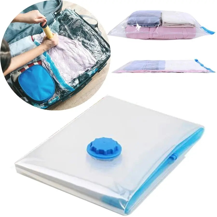 Vacuum Storage Bag 60X80 cm - كيس تخزين وسط بسحب الهواء - Shopzz