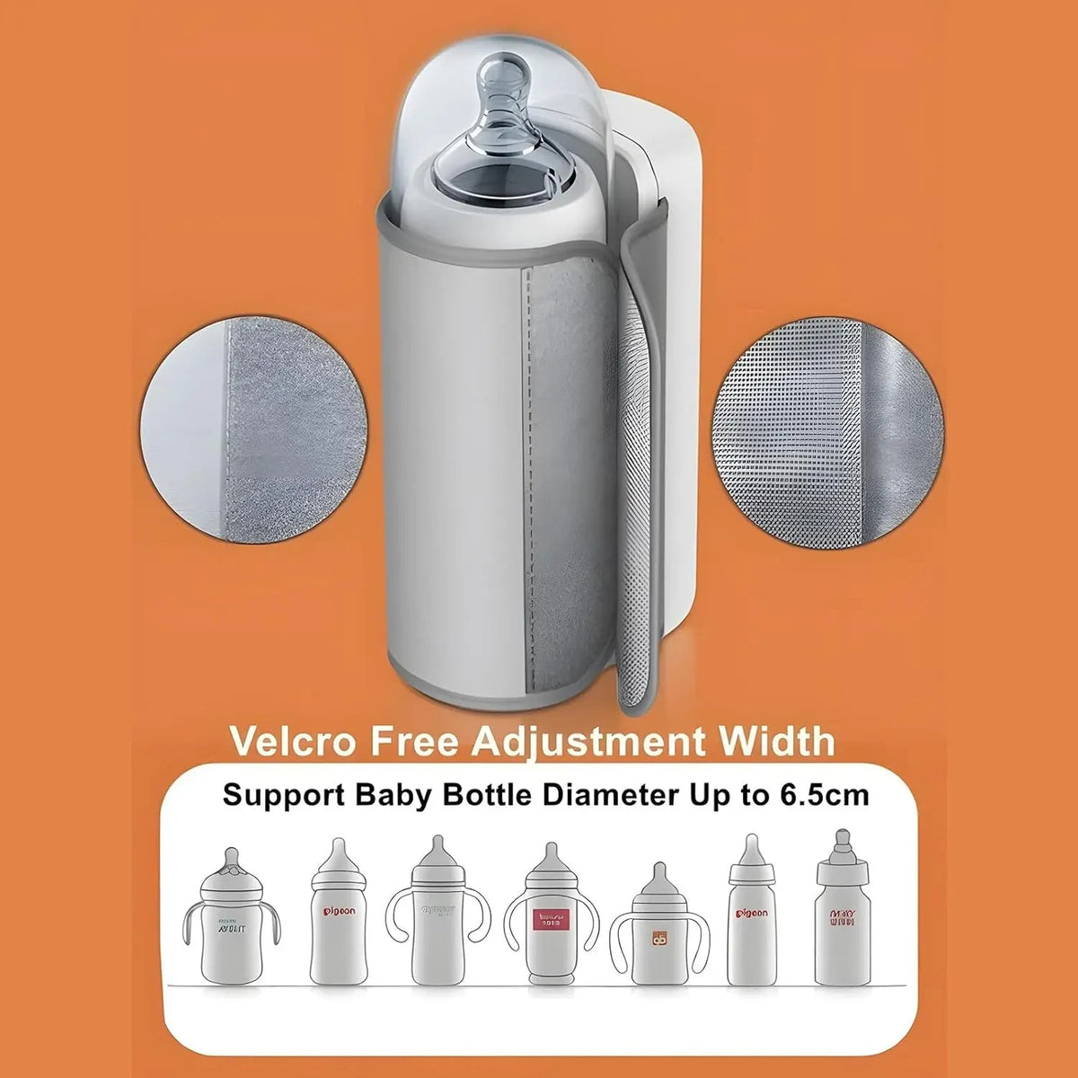جهاز تسخين رضاعة الأطفال المحمول - Portable Bottle Warmer - Shopzz