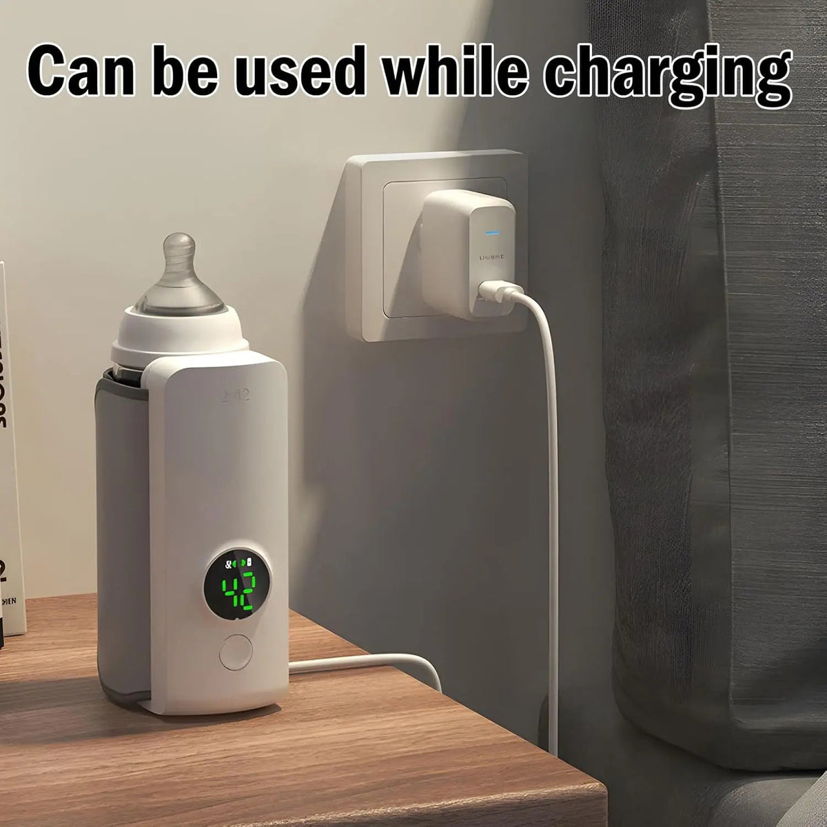 جهاز تسخين رضاعة الأطفال المحمول - Portable Bottle Warmer - Shopzz